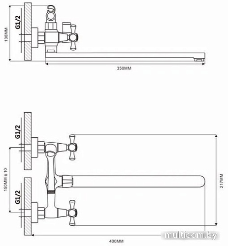 Смеситель Ekko E22332