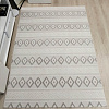 Ковер для жилой комнаты Radjab Carpet Сканди Сизаль Прямоугольник 10926C 12251RK (1.6x2.3, Grii/Krem)