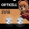 Батарейка Opticell Specialty CR2016 (2шт)