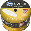 DVD-R диск HP 4.7Gb 16x HP Printable 50 шт. в пленке 69304