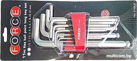 Набор ключей Force 5116LB (11 предметов)