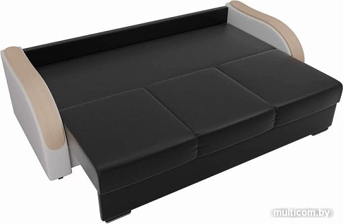 Диван Лига диванов Дарси 102129 (черный/белый)