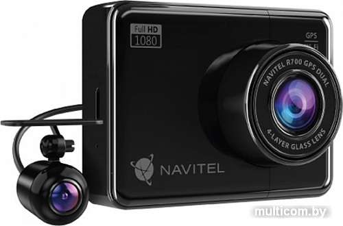 Автомобильный видеорегистратор NAVITEL R700 GPS DUAL