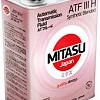 Трансмиссионное масло Mitasu MJ-321 ATF III H Synthetic Blended 4л