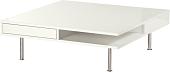 Журнальный столик Ikea Тофтерид (глянцевый белый) 203.841.77