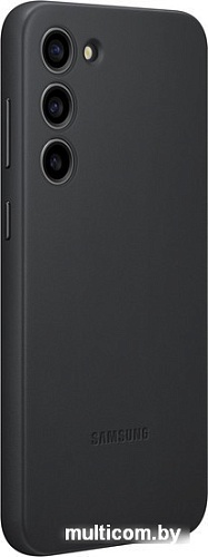 Чехол для телефона Samsung Leather Case S23+ (черный)
