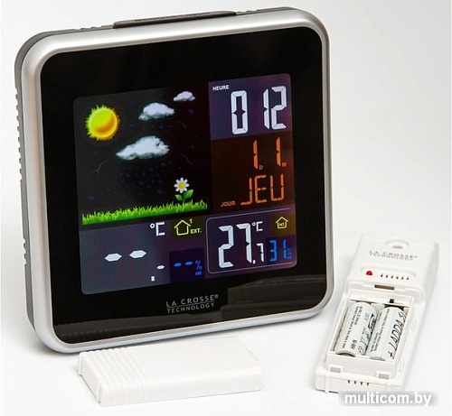 Метеостанция La Crosse WS6821 (черный)