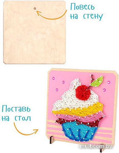 Набор для создания поделок/игрушек Woody Цвик-арт. Капкейк 03342