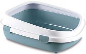Туалет-лоток Stefanplast Queen 96860 (синий/белый)