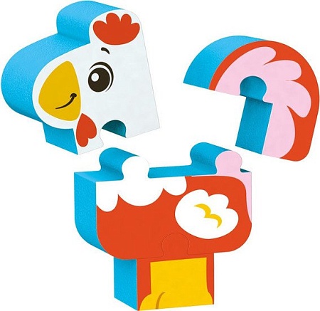 Мозаика/пазл Азбукварик Собери ферму 2939