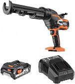 Пистолет для герметика AEG Powertools BKP18C-310LI-201B (с 1-им АКБ)