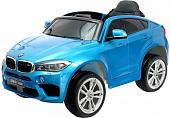 Электромобиль Sima-Land BMW X6M (синий)