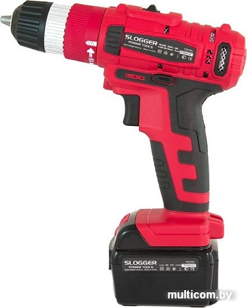 Дрель-шуруповерт Slogger CD318Li (с 2-мя АКБ, кейс)