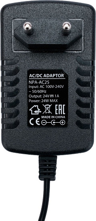 Адаптер питания Gembird NPA-AC25