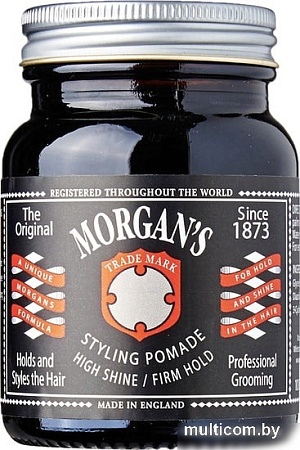 Косметика по уходу за волосами Morgan’s Pomade Сильная фиксация/блеск 100 г