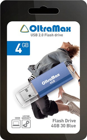 USB Flash Oltramax 30 4GB (синий)