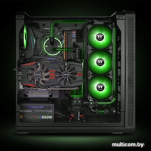 Вентилятор для корпуса Thermaltake Pure A14 Green CL-F110-PL14GR-A