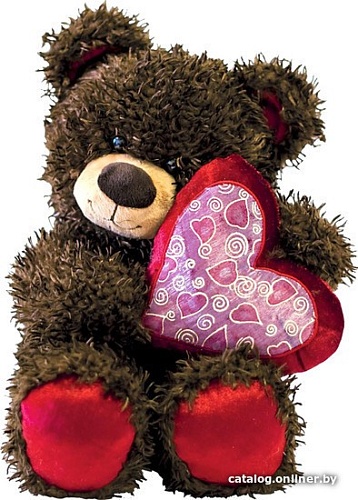 Мягкая игрушка Fancy Медвежонок Чиба с сердцем [МЧС01]