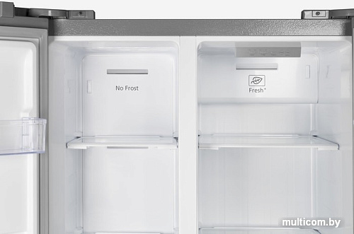 Холодильник side by side Hyundai CS4502F (нержавеющая сталь)