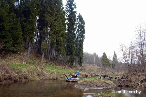 Надувная лодка Вольный ветер Ермак 380 (хаки)
