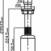 Дозатор Omoikiri OM-02-BL (черный)