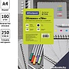 Картонная обложка для переплета OfficeSpace А4 250 г/кв.м 100 шт BC7046 (лен, синий)