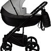 Универсальная коляска Indigo Tour Eco (2 в 1, te 02/черная кожа+серая кожа)