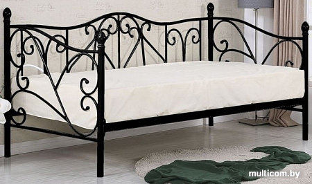 Кровать Halmar Sumatra 200x90 (черный)