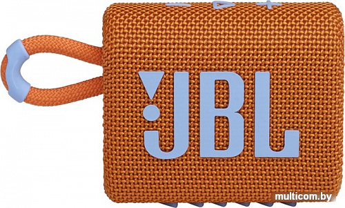 Беспроводная колонка JBL Go 3 (оранжевый)