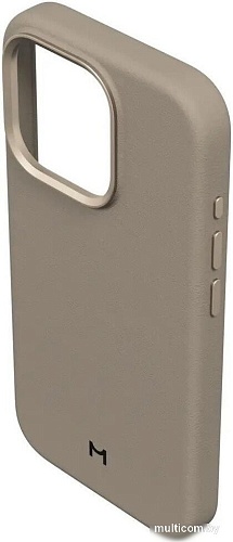 Чехол для телефона Magssory Eco Leather Case для iPhone 15 Pro Latte CLT015l