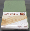 Постельное белье Альвитек Трикотажная на резинке 160x200x20 ПТР-ОЛ-160 (оливковый)