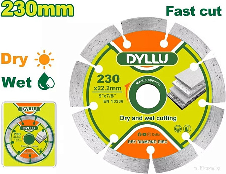 Отрезной диск алмазный Dyllu DTDC1K05