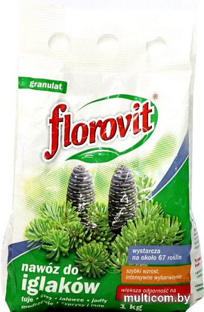 Удобрение Florovit Для хвойных гранулированное (1 кг)