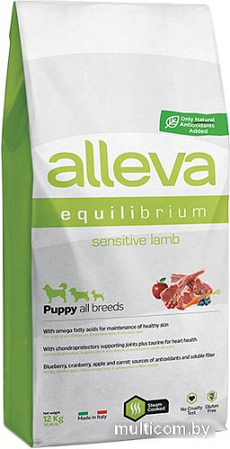 Сухой корм для собак Alleva Equilibrium Sensitive Lamb Puppy All Breeds 12 кг
