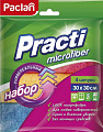 Салфетка хозяйственная Paclan Practi Microfiber 30x30 (4 шт)