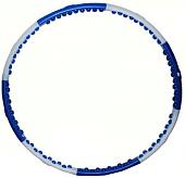 Массажный обруч ZEZ Sport O-MDD-2 1.8кг (белый/синий)
