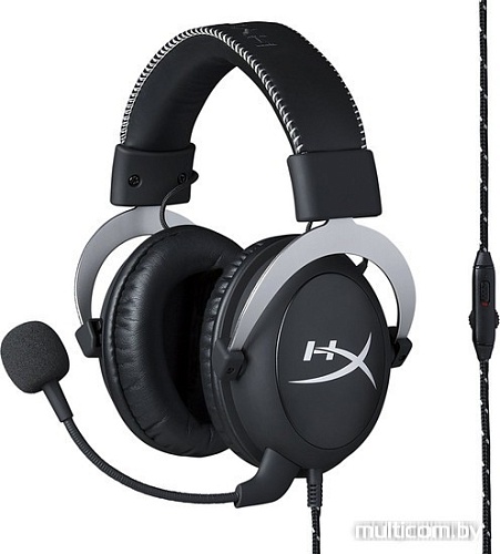 Наушники с микрофоном HyperX Cloud Silver