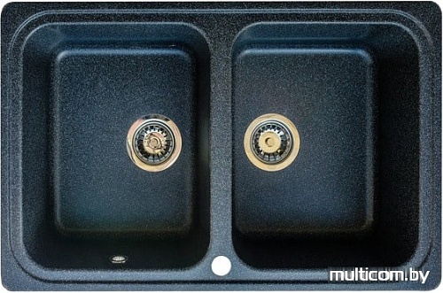 Кухонная мойка Gerhans C02 (черный)