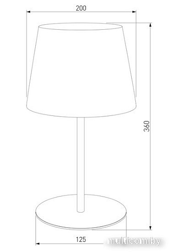 Настольная лампа TK Lighting Maja 2936