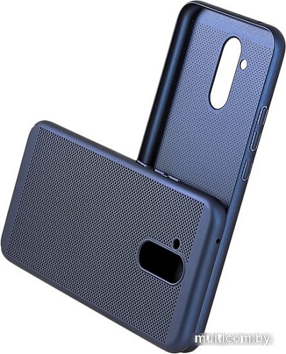 Чехол Case Matte Natty для Huawei Mate 20 Lite (синий)