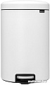 Brabantia Pedal Bin NewIcon 20 л (минерально-белый)