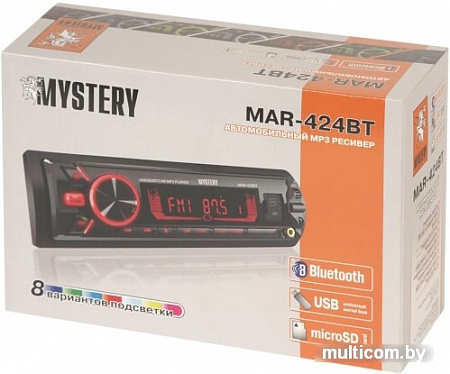 USB-магнитола Mystery MAR-424BT
