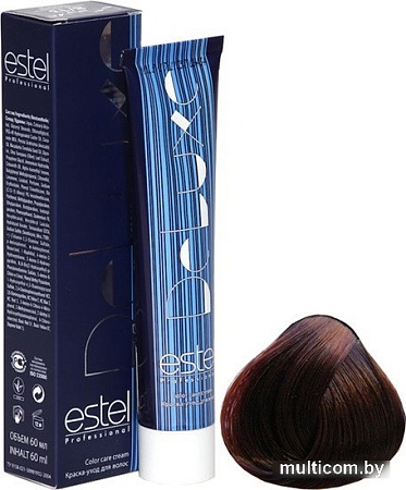 Estel Professional De Luxe 5/45 светлый шатен медно-красный