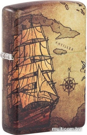 Зажигалка Zippo Pirate Ship Design 49355