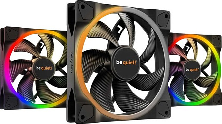 Вентилятор для корпуса be quiet! Light Wings 140mm PWM Triple Pack BL078