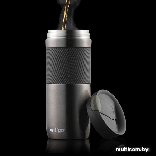Термокружка Contigo Byron 0.47л (серебристый)