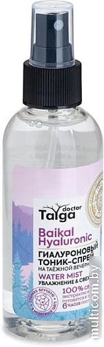 Natura Siberica Тоник для лица Doctor Taiga гиалуроновый увлажнение и свежесть (170 мл)