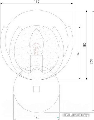 Бра Bogate's Galicia 353/1