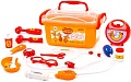 Игровой набор доктора терапевта Полесье Оранжевая корова Доктор 83357