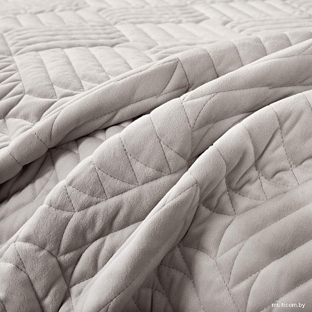 Набор текстиля для спальни Sofi De MarkO Армандо 240х260 Пок-Арм-240х260сс (светло-серый)